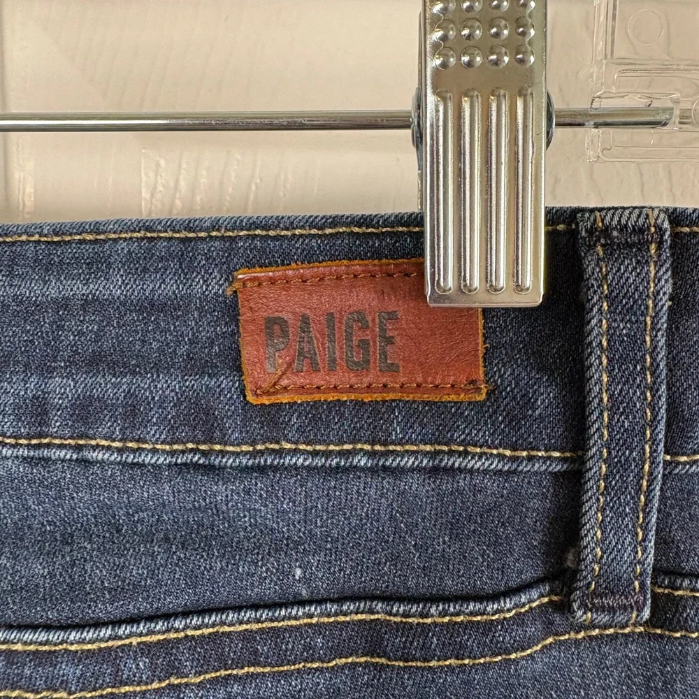 PAIGE Verdugo Ankle Jeans Women's 27 Dark Wash Slim Fit‎ Stretch Denim